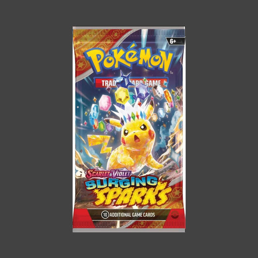 Surging Sparks English Booster Packs - LIVE OPENING